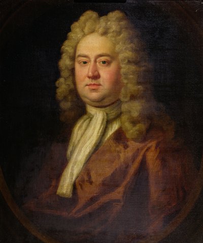 Retrato de un caballero, dicho ser George Frederick Handel, c.1730 de English School